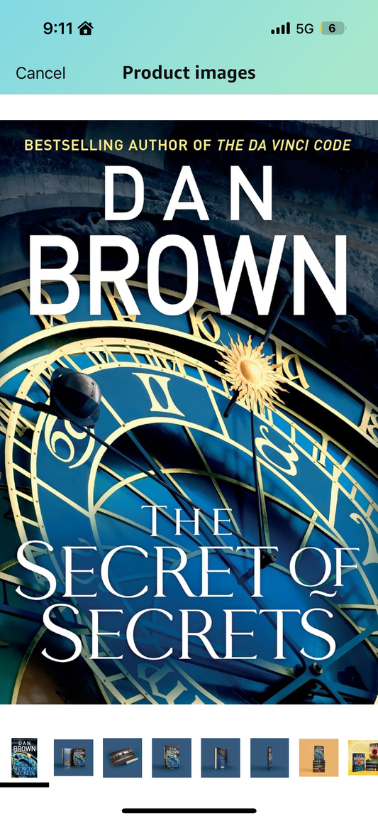 Pre Order: The Secret of Secrets: The brilliant new Robert Langdon thriller from the internationally bestselling author of THE DA VINCI CODE (Robert Langdon Book 6) by Dan Brown
