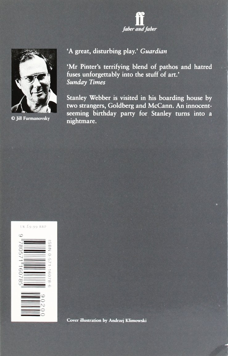 Pre Order: Play: Birthday Party by Harold Pinter