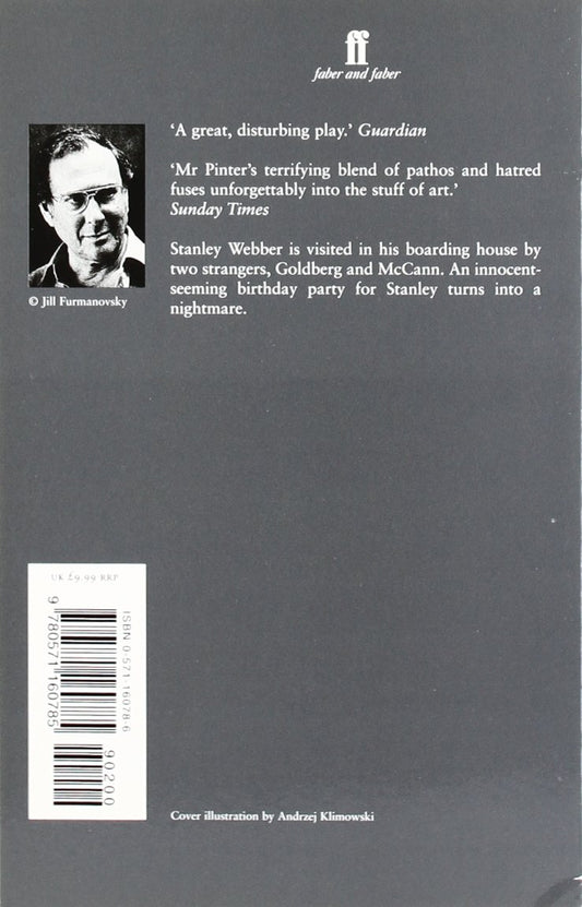 Pre Order: Play: Birthday Party by Harold Pinter