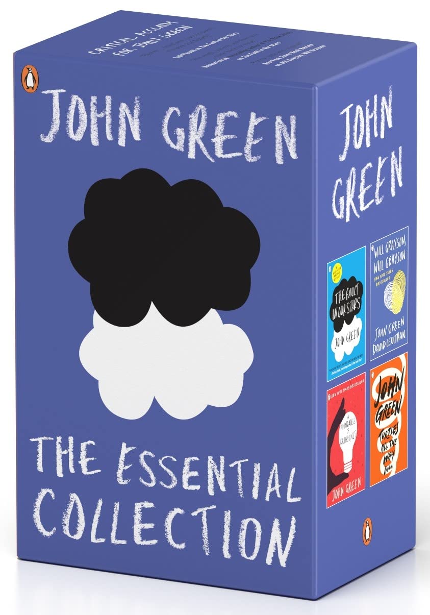 Pre Order: The Essential John Green Collection 4 Books Collection Set (The Fault in Our Stars, An Abundance of Katherines, Will Grayson, Will Grayson, Turtles All Way Down) by John Green