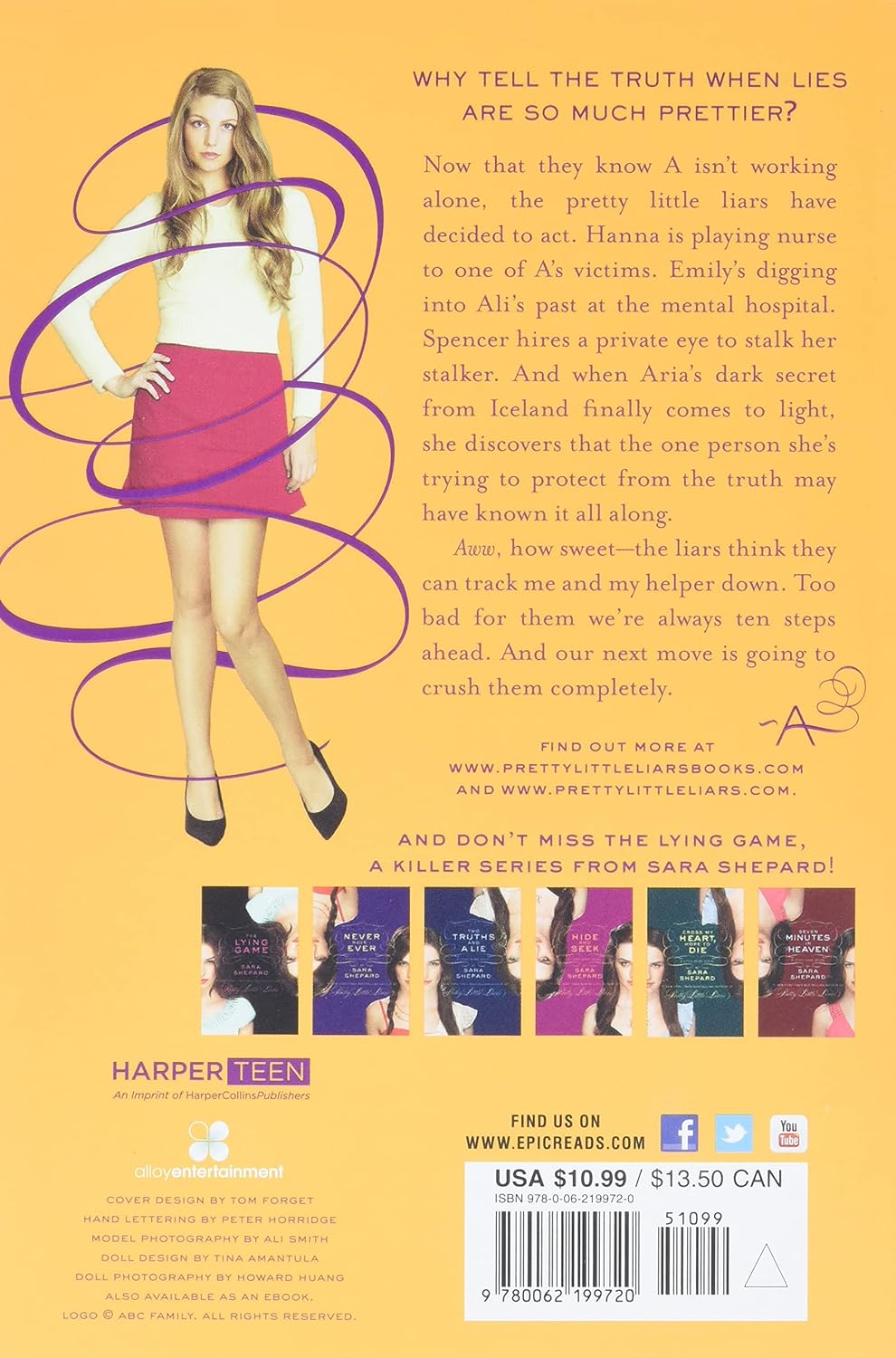 Pre Order: Pretty Little Liars #13: Crushed by Sara Shepard