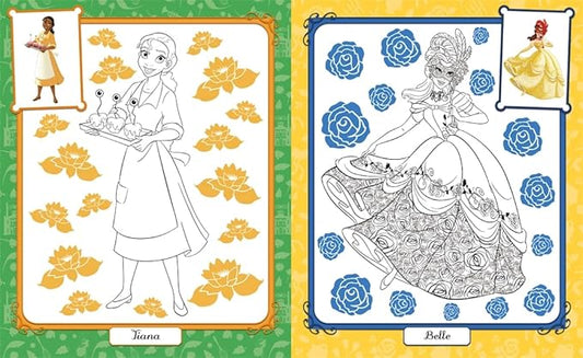 Pre Order : Disney Princess: The Ultimate Colouring Book by Autumn Publishing