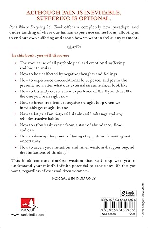 Pre Order : Don't Believe Everything You Think by Joseph Nguyen