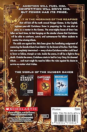 Pre Order : The Ballad of Songbirds and Snakes" by Suzanne Collins