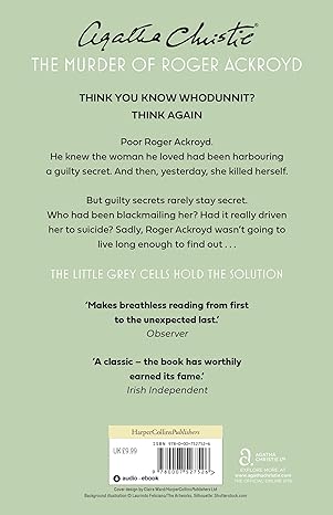 Pre Order: The Murder of Roger Ackroyd (Poirot) by Agatha Christie