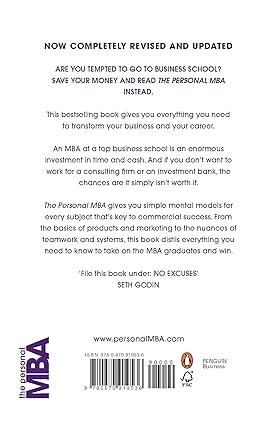 Pre Order : The Personal MBA : A World-Class Business Education in a Single Volume by KAUFMAN JOSH