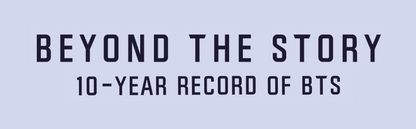 Pre Order: Beyond the Story: 10-Year Record of BTS (Hardcover)