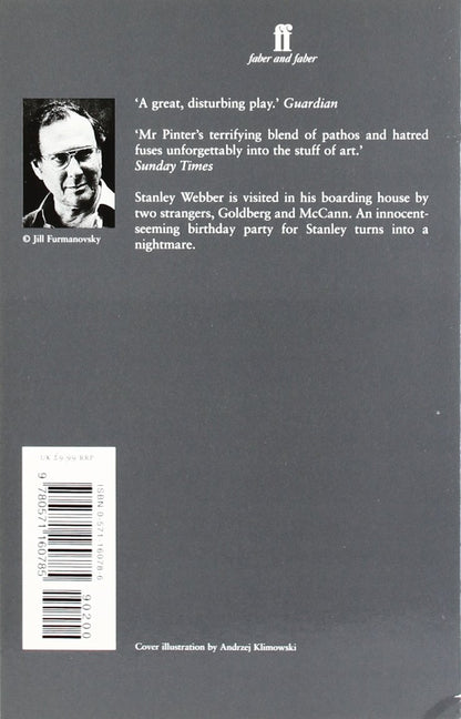 Pre Order: Play: Birthday Party by Harold Pinter