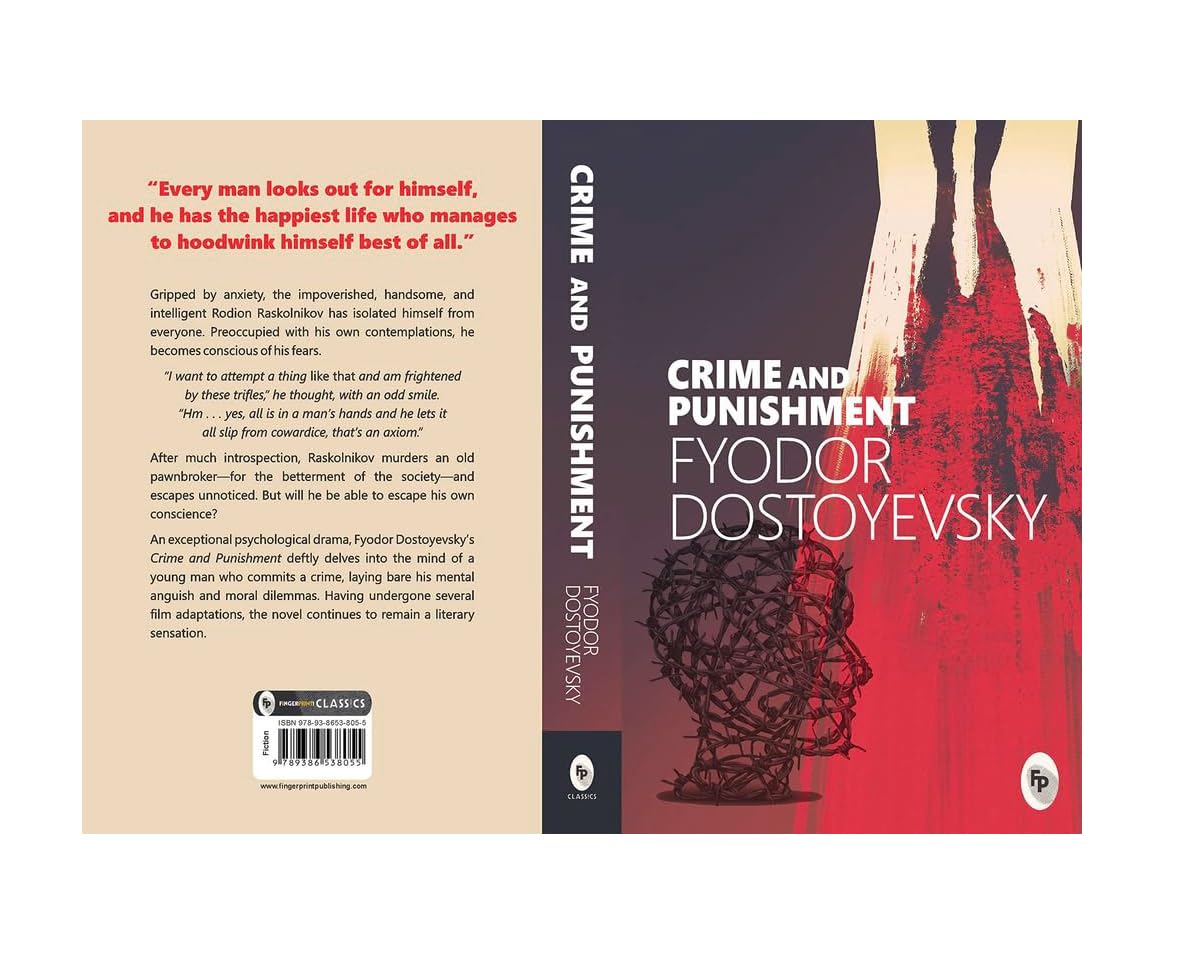 Pre Order: Crime and Punishment Paperback by Fyodor Dostoyevsky