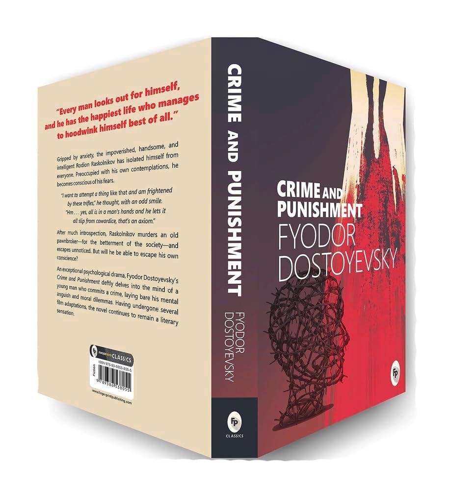 Pre Order: Crime and Punishment Paperback by Fyodor Dostoyevsky