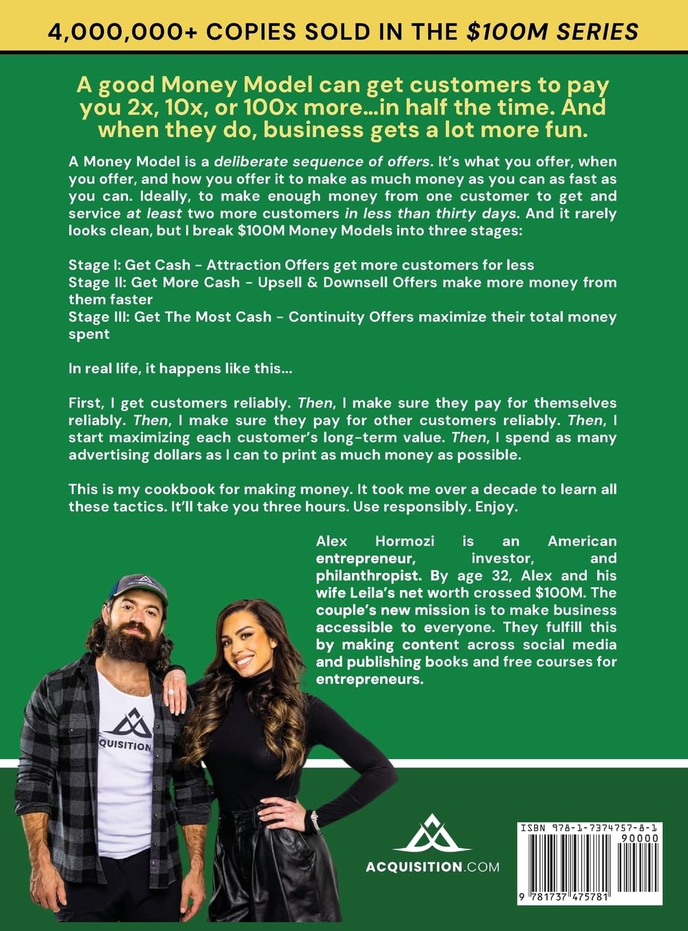 Pre Order: $100M Money Models: How To Make Money by Alex Hormozi