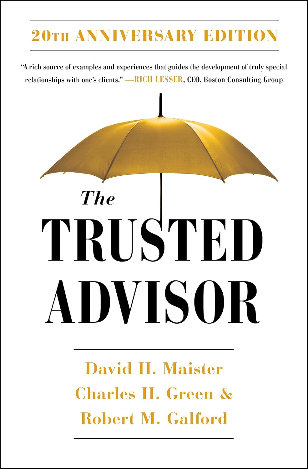 Pre Order: Trusted Advisor: 20Th Anniversary Edition
