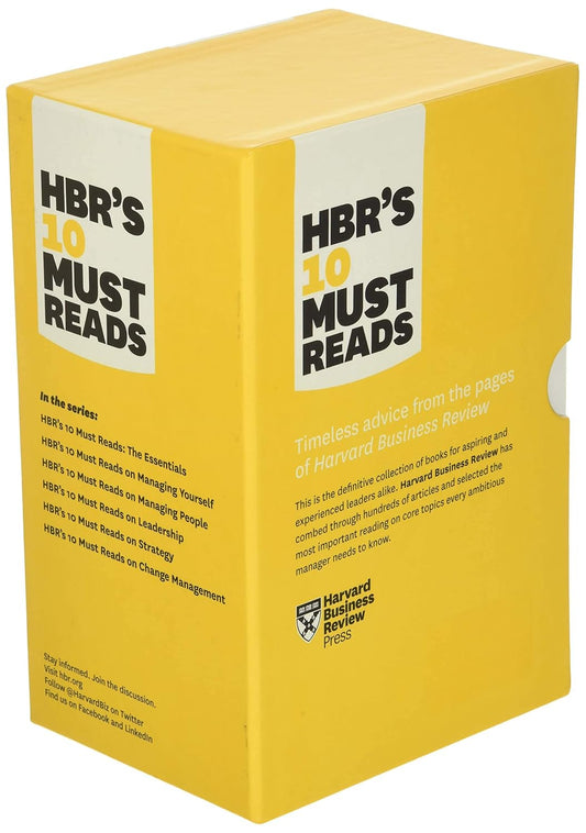Pre Order: HBRs 10 Must Reads Boxed Set by Harvard Business Review
