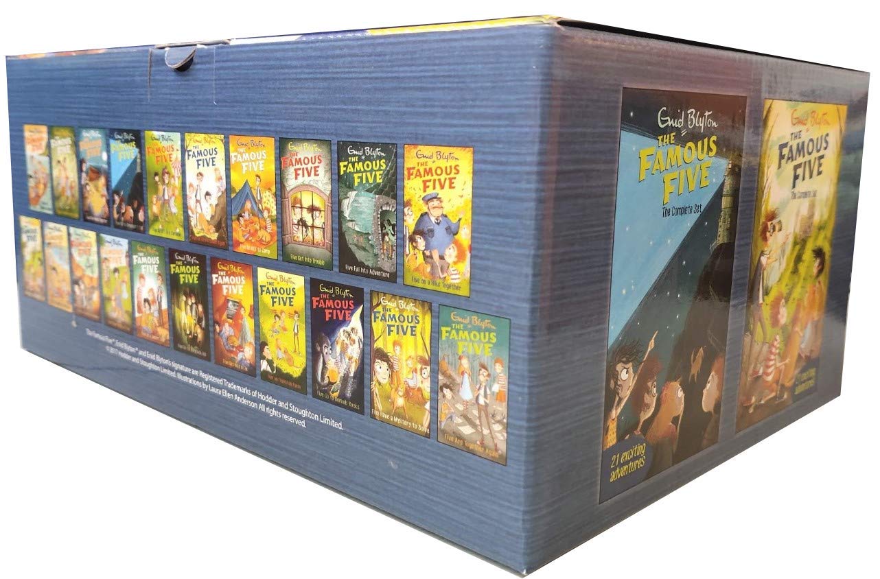 Pre Orders: BOX SET: Famous Five Complete Box Set of 21 Titles