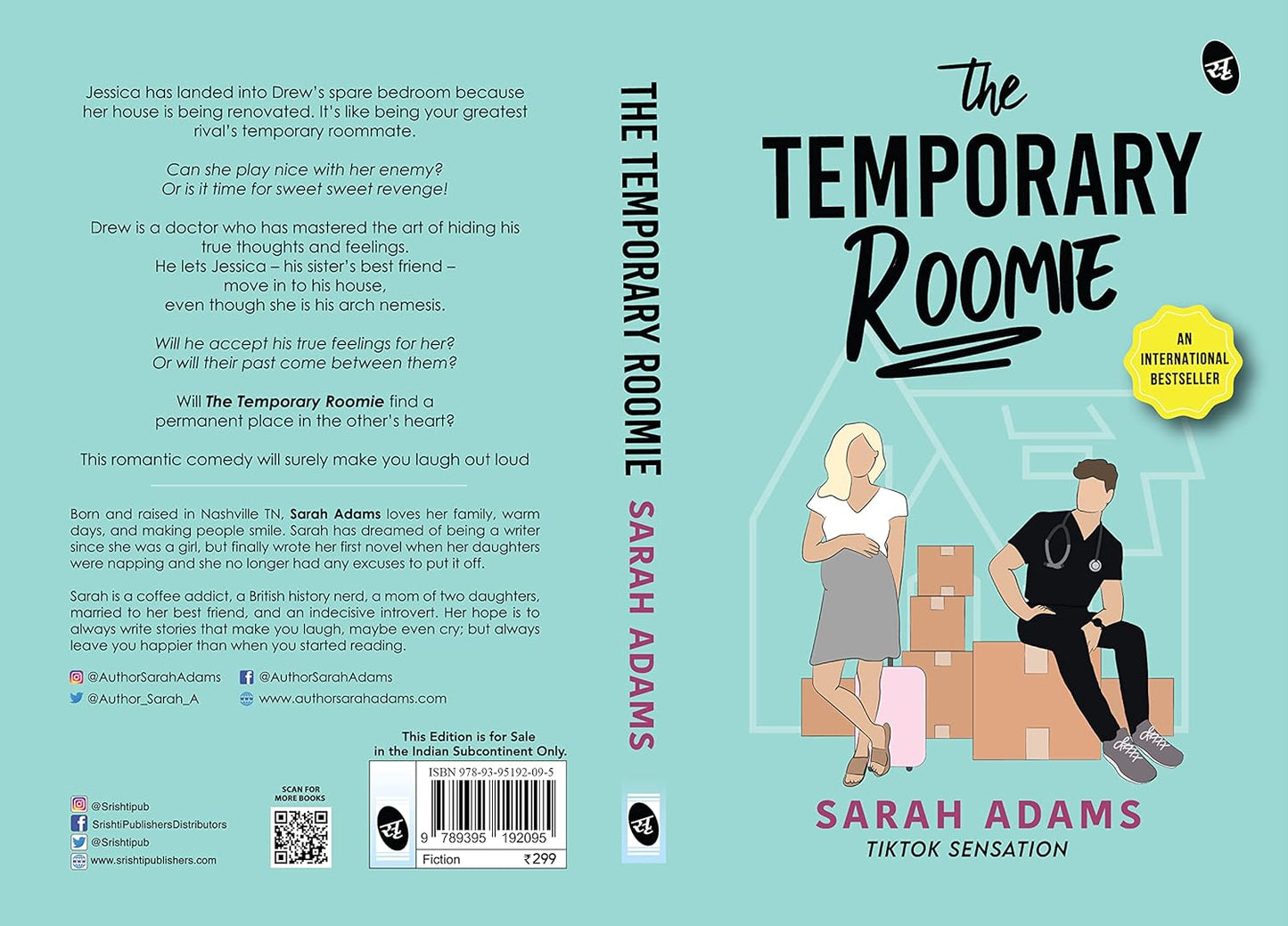 Pre Order: The Temporary Roomie: A bestselling Romantic Comedy ǀ A hilarious romance of enemies turned lovers as seen on TikTok  by Sarah Adams