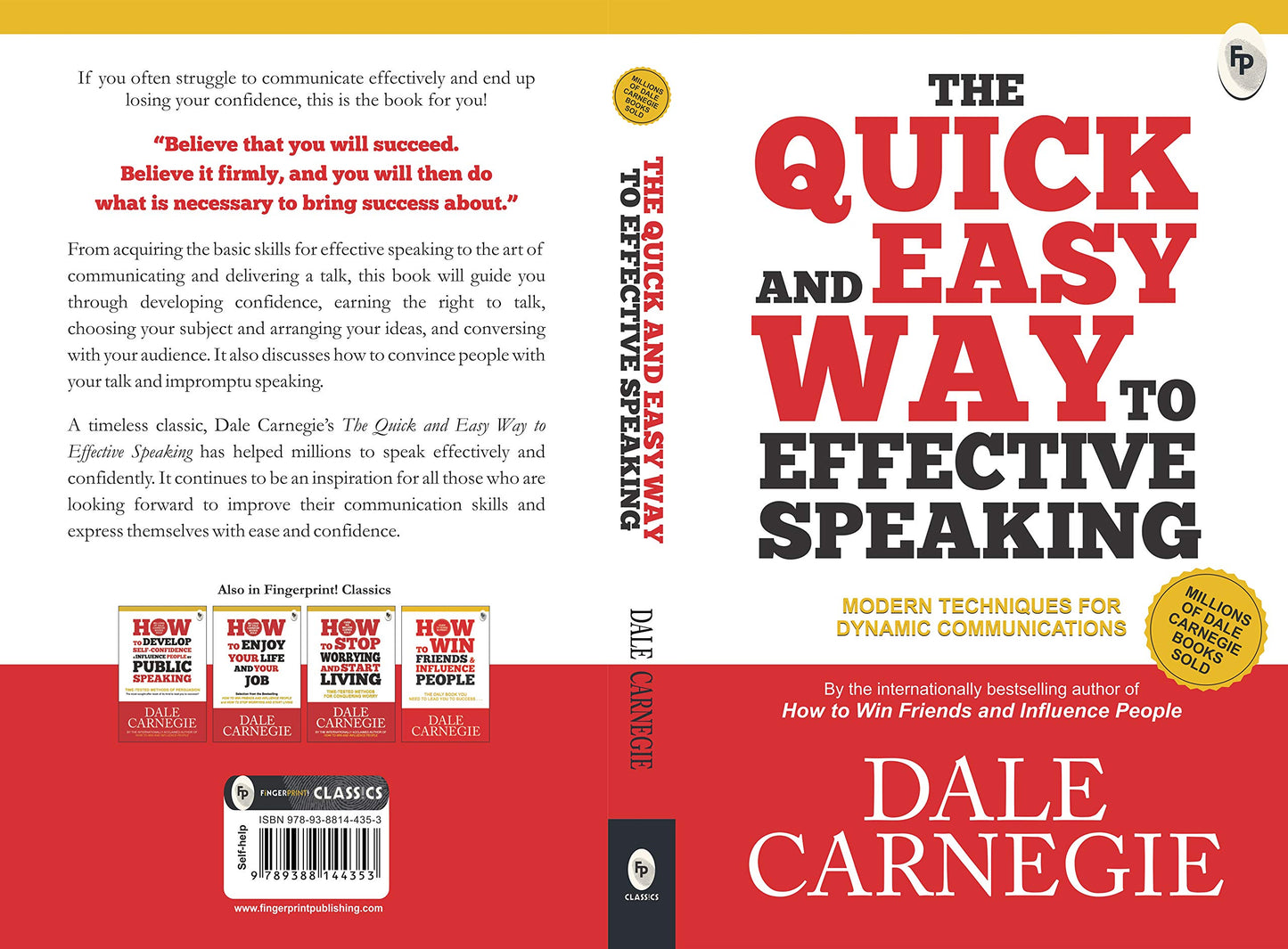 Pre Order: The Quick And Easy Way To Effective Speaking - Fingerprint! by Dale Carnegie