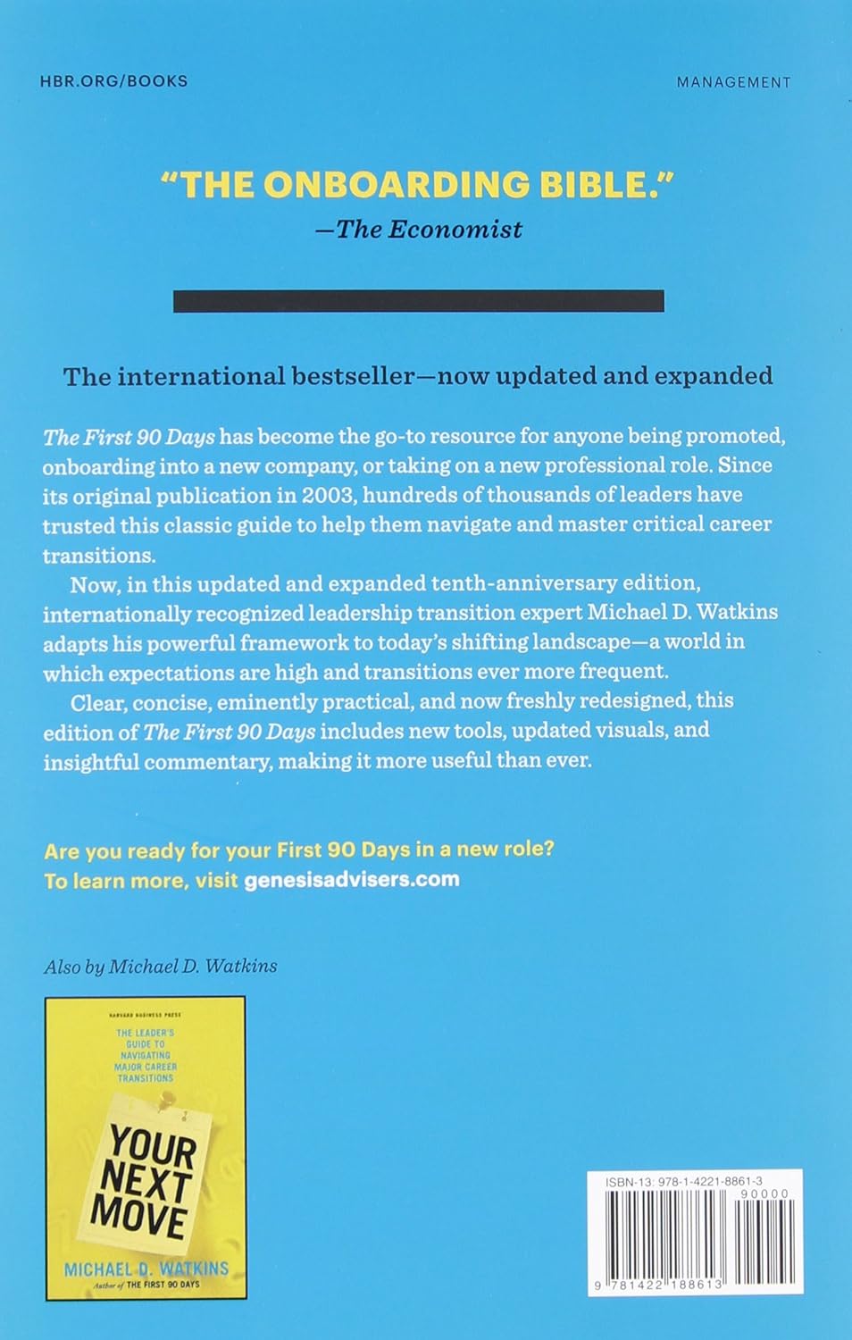 Pre Order: The First 90 Days, Updated and Expanded Hardcover by Michael D. Watkins
