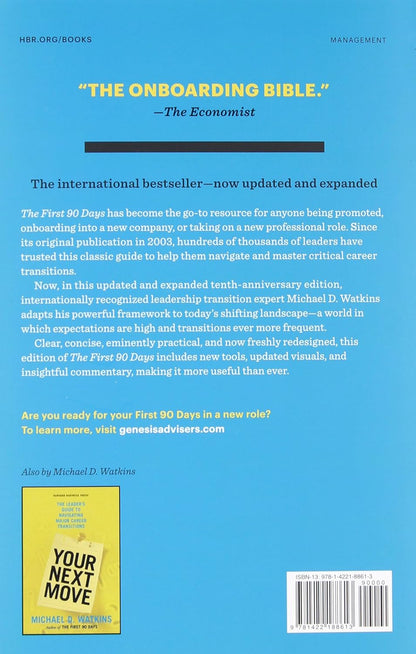 Pre Order: The First 90 Days, Updated and Expanded Hardcover by Michael D. Watkins