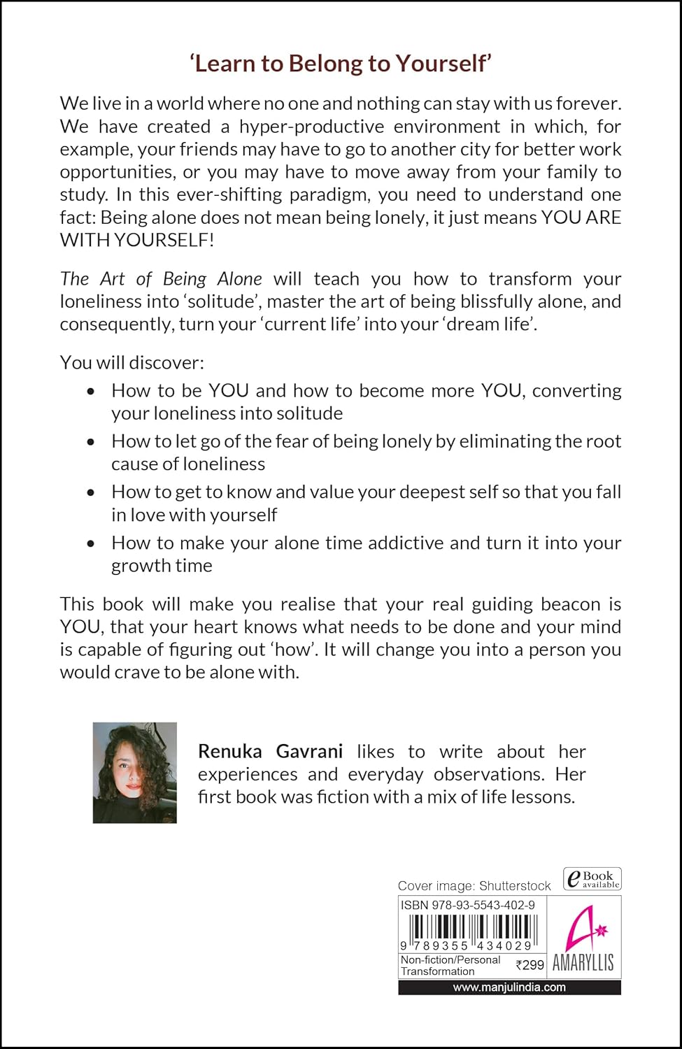 Pre Order: The Art of Being Alone: Loneliness Was My Cage, Solitude Is My Home