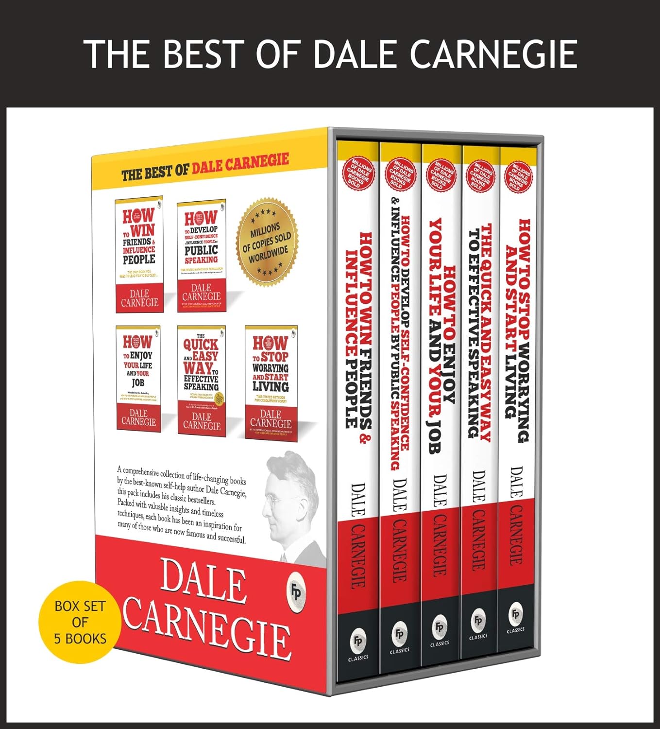 Pre Order: The Best of Dale Carnegie (Set of 5 Books)