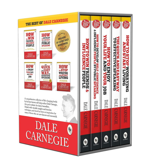 Pre Order: The Best of Dale Carnegie (Set of 5 Books)