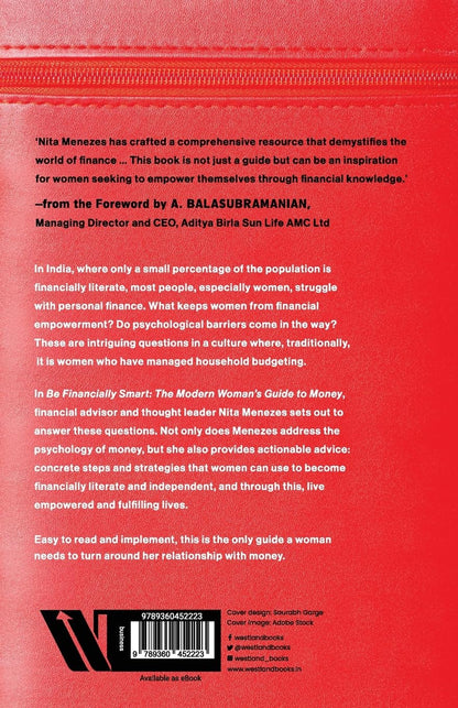 Pre Order: Be Financially Smart: The Modern Woman's Guide To Money by Nita Menezes