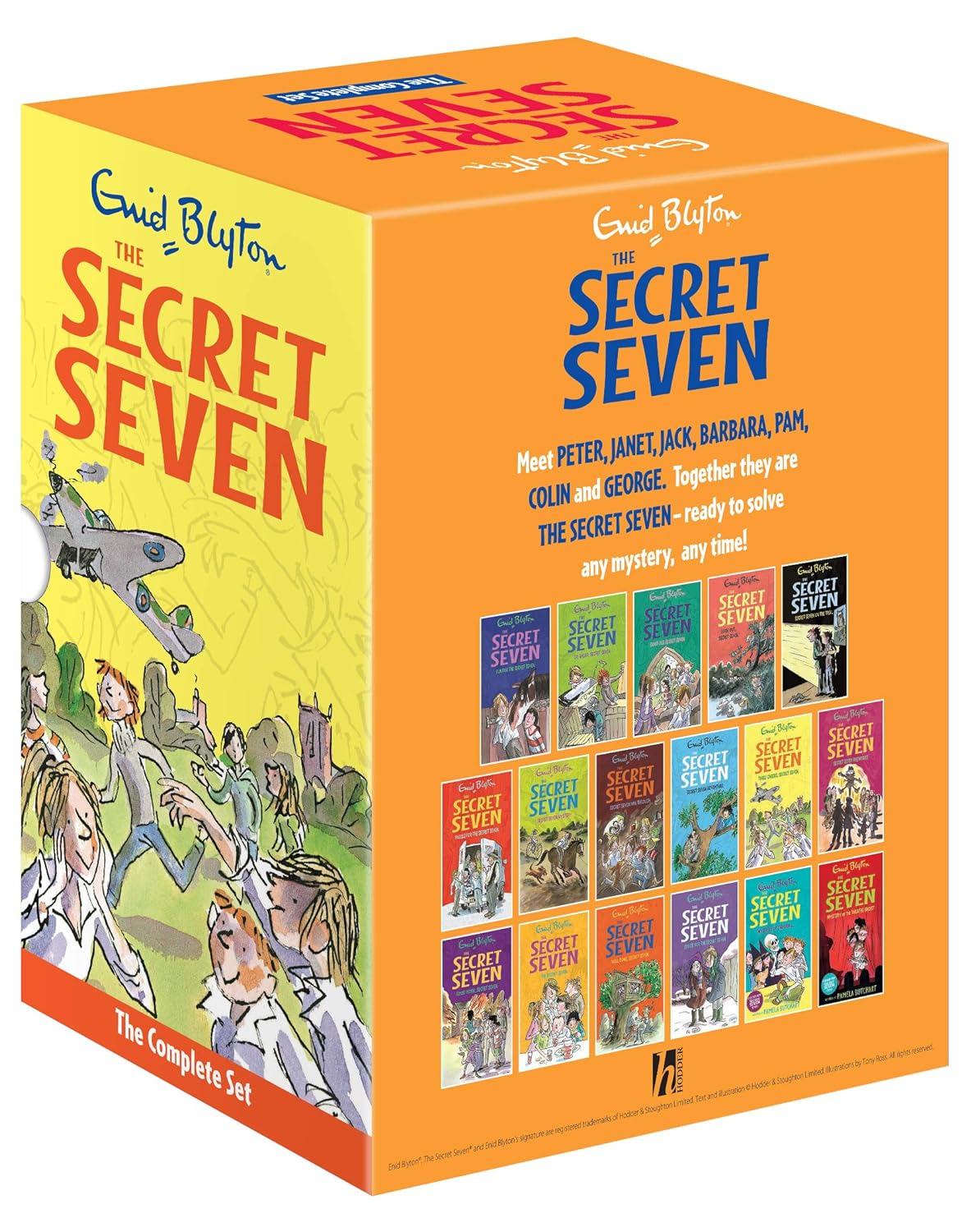 Pre Order: BOX SET: Secret Seven Complete Box Set of 17 Titles (Paperback)