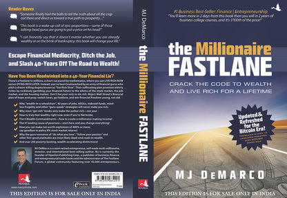 اطلب مسبقًا: The Millionaire Fastlane: فك رموز الثروة وعيش ثريًا مدى الحياة بقلم MJ DeMarco