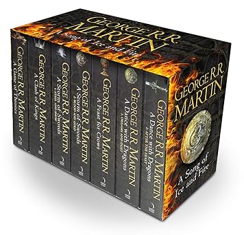 Pre Order : A Song of Ice and Fire - A Game of Thrones: The Complete Boxset of 7 by George R R Martin