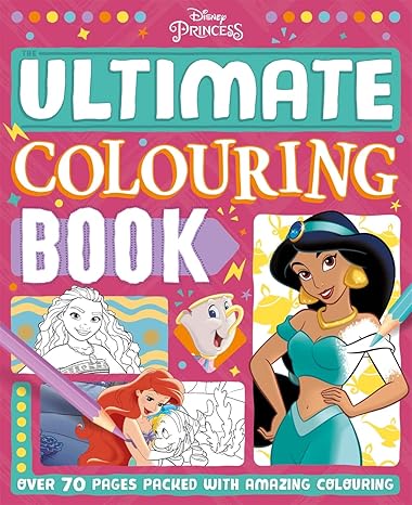 Pre Order : Disney Princess: The Ultimate Colouring Book by Autumn Publishing