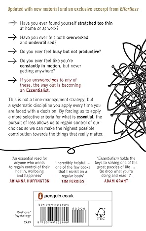 Pre Order : Essentialism by Greg McKeown