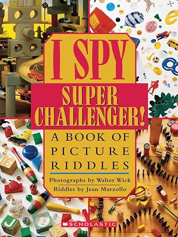 Pre Order : I Spy Super Challenger: A Book of Picture Riddles Hardcover – Special Edition, by Jean Marzollo