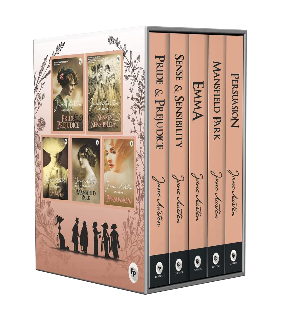 Pre Order: Beautiful Box Set of 5 books for lovers of Jane Austen Novels