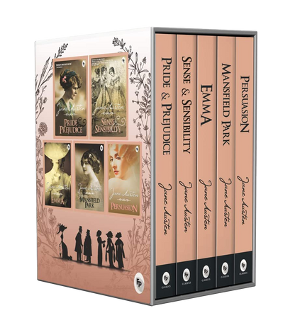 Pre Order: Beautiful Box Set of 5 books for lovers of Jane Austen Novels