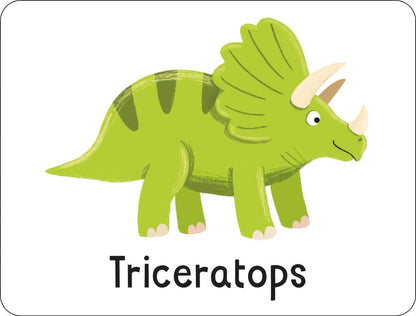 Pre Order : Dinosaurs - Lots to Spot Flashcards: Dinosaurs! Paperback by Fran Bromage