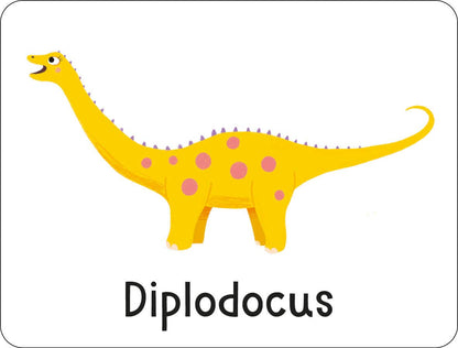 Pre Order : Dinosaurs - Lots to Spot Flashcards: Dinosaurs! Paperback by Fran Bromage