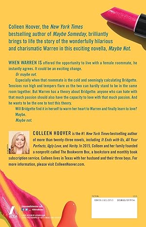 Pre Order : Maybe Not: A Novella by Colleen Hoover