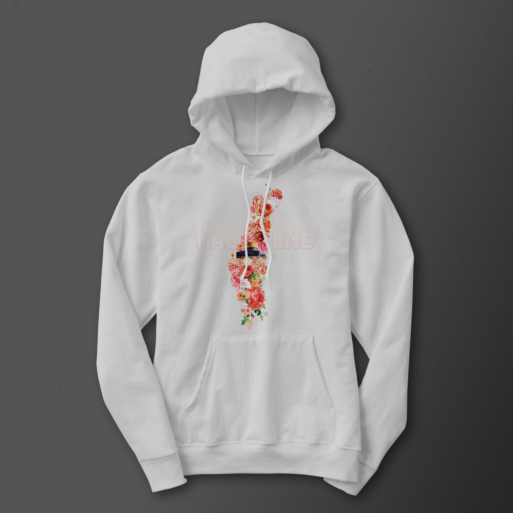 Kwd shop flower hoodie