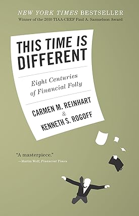 Pre Order : This Time Is Different: Eight Centuries of Financial Folly by Carmen M. Reinhart