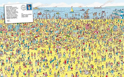 Pre Order : Where's Waldo? Picture Book, by Martin Handford (Puzzle Book)