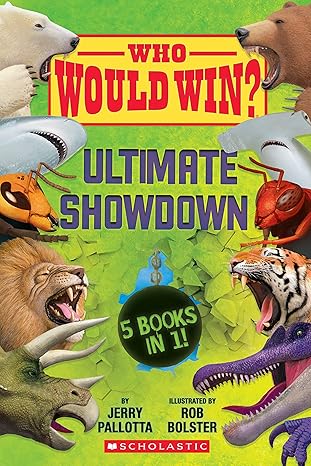 Pre Order : Who Would Win 5In1 Ult Showdown Bindup Hardcover – Illustrated, by Jerry Pallotta