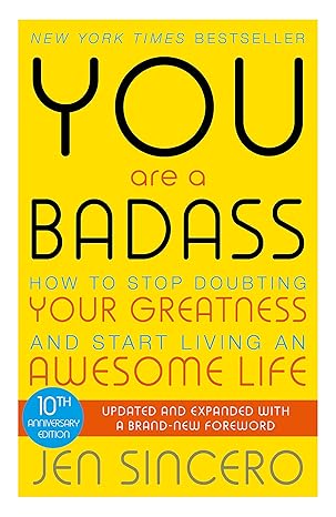 Pre Order : YOU ARE A BADASS by Jen Sincero