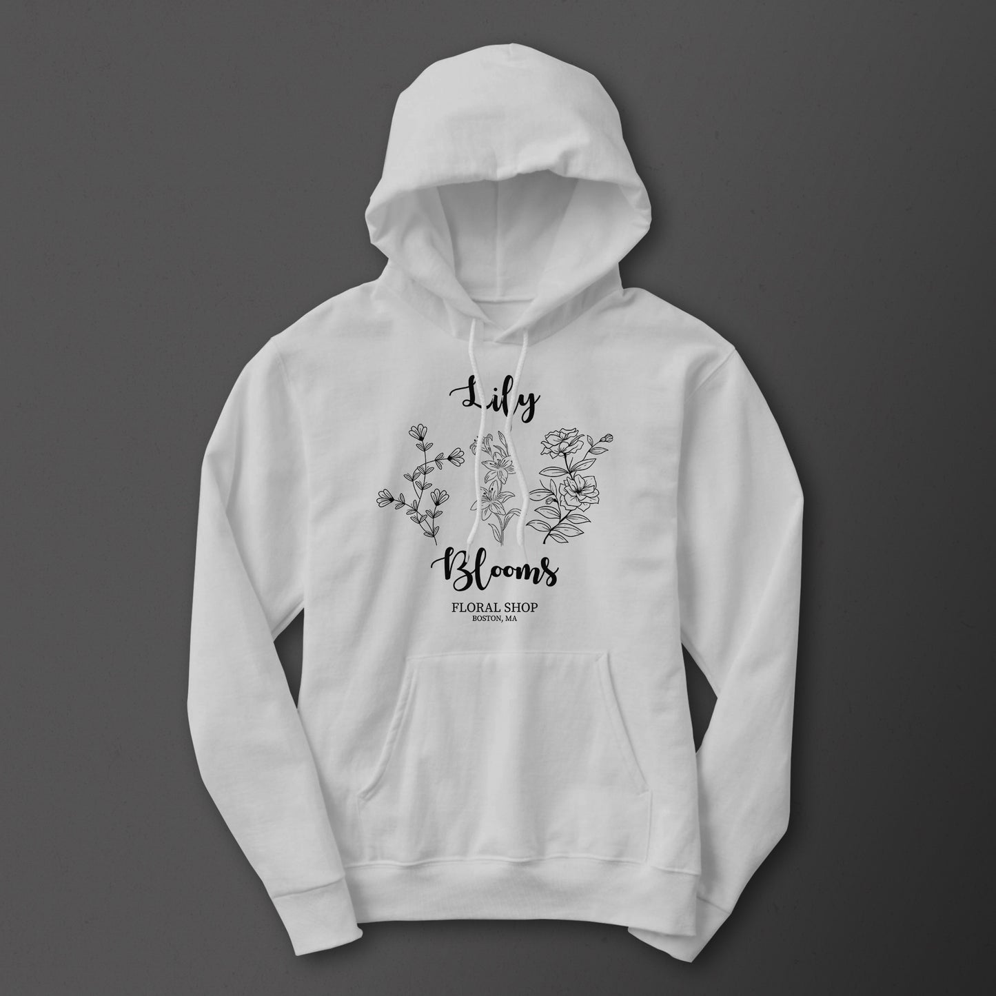 Hoodie: Lily Bloom's Floral Shop